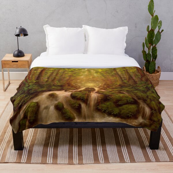 Divine Encounter Throw Blanket