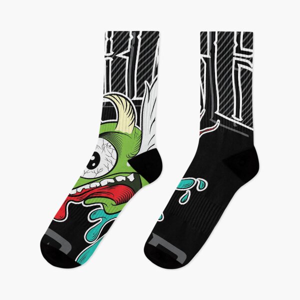 Item preview, urban skateboard demonic eye design designed and sold by kamui7mx.
