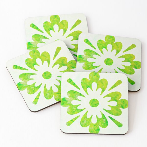 Item preview, Graphic Lime Green Flower designed and sold by PaintedbyCarol.