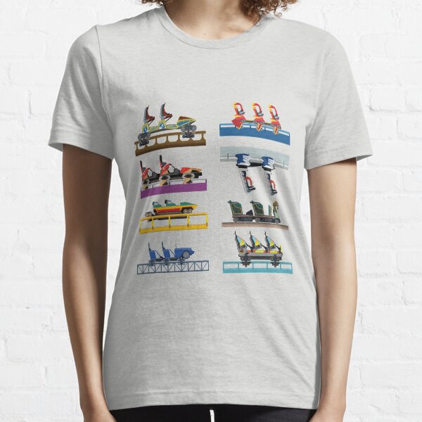 Busch Gardens Williamsburg Coaster Car Design Essential T-Shirt