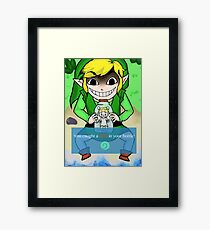You've caught a fairy! Framed Print