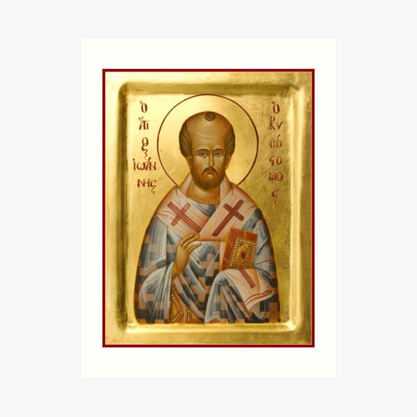 St John Chrysostom Art Print