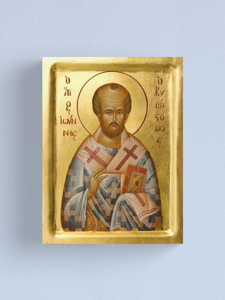 Alternate view of St John Chrysostom Canvas Print