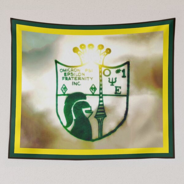 Aperçu de l'œuvre Omicron Psi Epsilon Fraternity Inc. Écusson original créée et vendue par Mark Jesus-Allen.