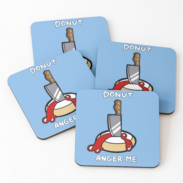 Item preview, Donut Anger Me designed and sold by FennecLoaf.