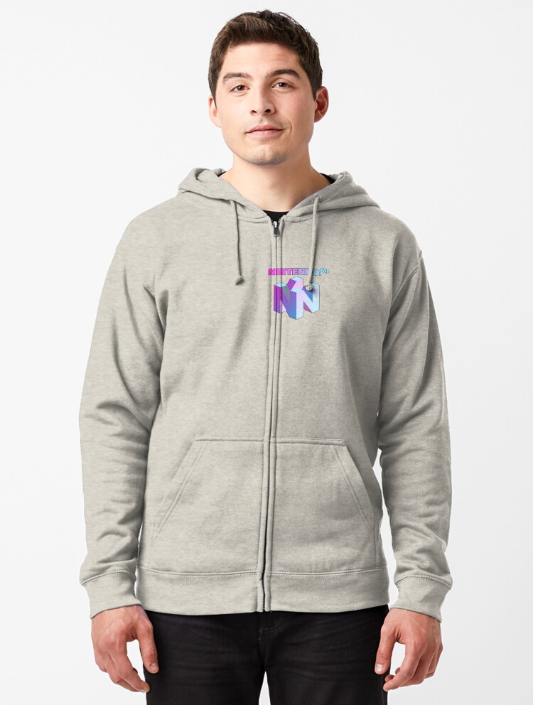 n64 vaporwave hoodie