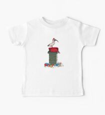 Xmas Bin Chicken OFFICIAL Straya Stickers - *Beware of knock offs* Baby T-Shirt