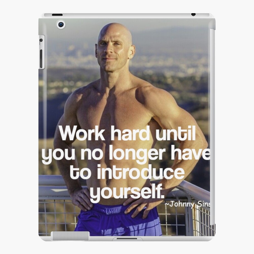 Johnny Sins motivation iPad Case & Skin for Sale by HangLooseDraft |  Redbubble