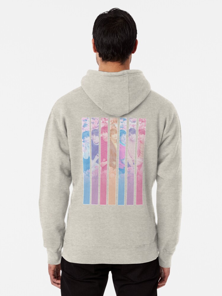rainbow pastel hoodie