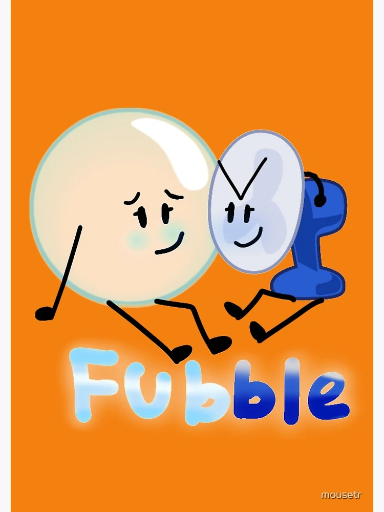 BFB BFDI Fanny and Bubble Full Background Pin for Sale by mousetr