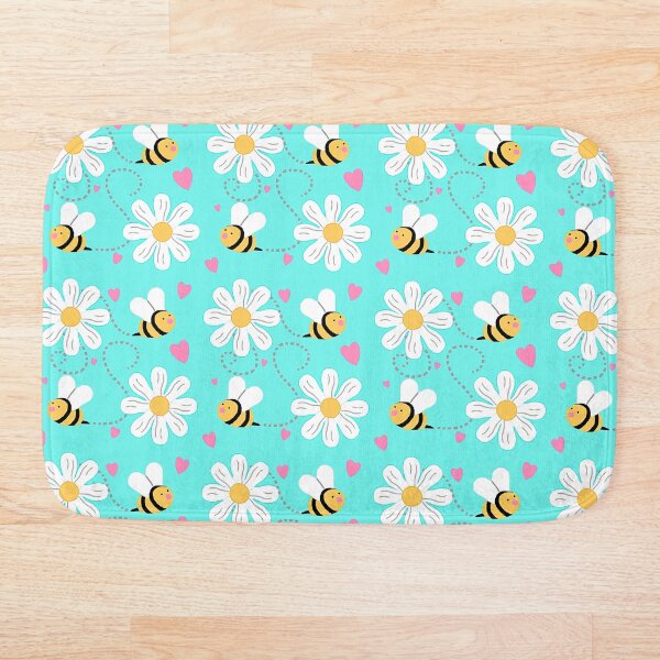 Bumblebee Flight Bath Mat
