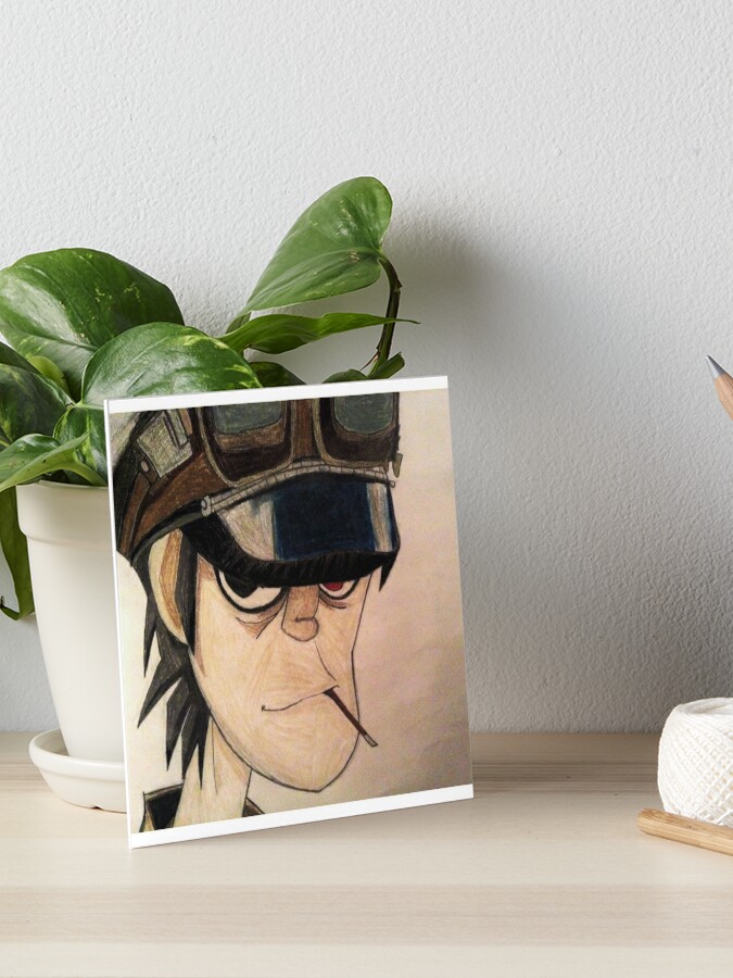 murdoc gorillaz phase 2 art board print by puddingal4302 redbubble murdoc gorillaz phase 2 art board print by puddingal4302 redbubble