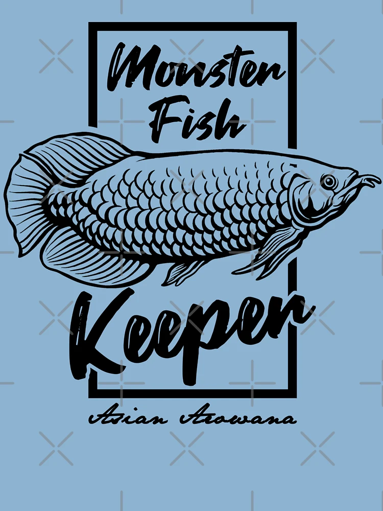 Monster Fish Keeper Asian Arowana Tropical Fish Poster for Sale by JRRTs