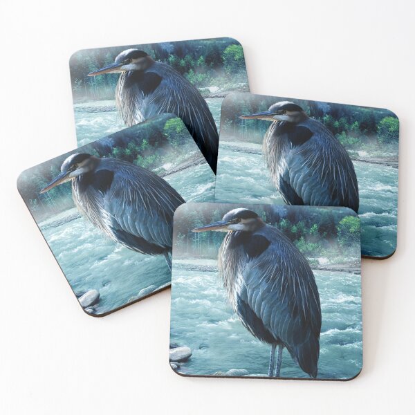Item preview, Heron, Squamish River designed and sold by Cliff Vestergaard.