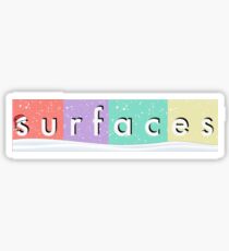 Christmas surfaces Sticker