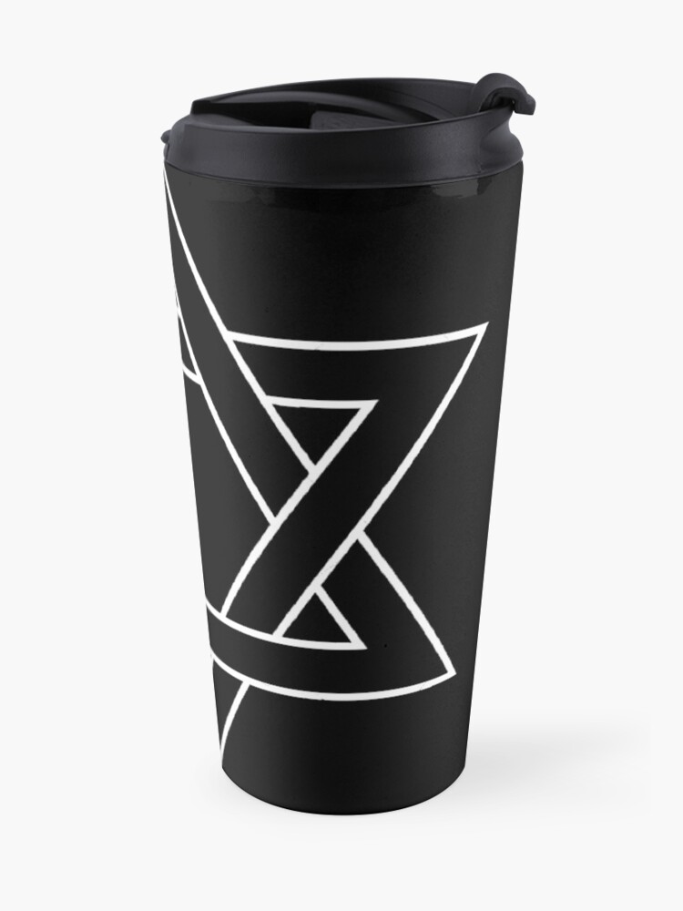 Alternate view of #Star of #David #Clipart #StarOfDavid Travel Mug