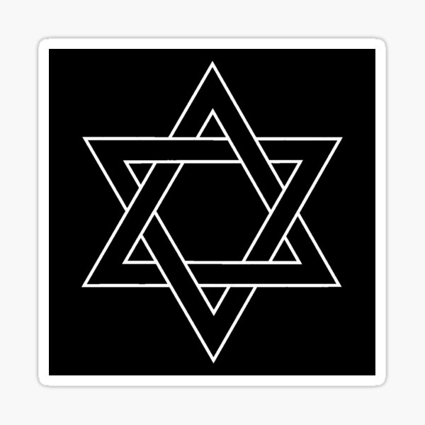 #Star of #David #Clipart #StarOfDavid Sticker