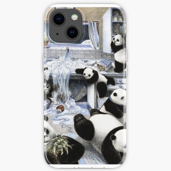 Pandas in the Kitchen? iPhone Soft Case