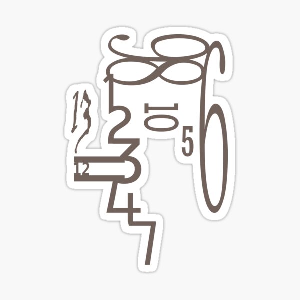 facenumber Sticker