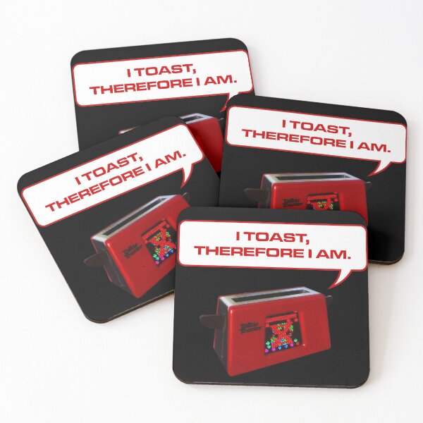 Item preview, I Toast, Therefore I Am designed and sold by kryten4k.