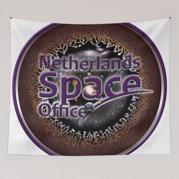 Item preview, Netherlands Space Office Logo with the Universe! designed and sold by Pablo Carlos Budassi.
