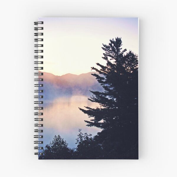 Item preview, Lake Placid in fog designed and sold by Melinda  Ison - Poor.