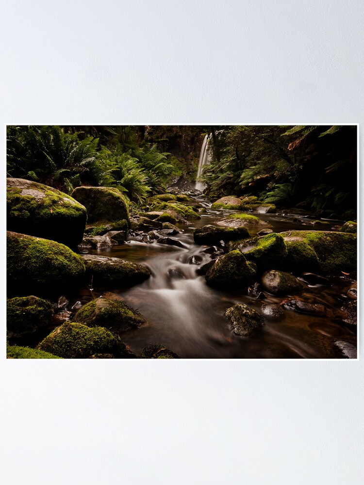Thumbnail 1 of 3, Poster, Hopetown Falls - Otways Victoria designed and sold by GraemeBuckland.