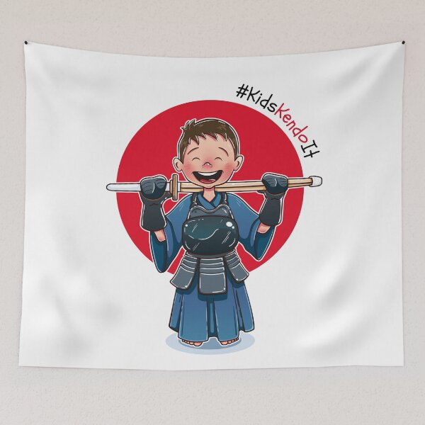 Item preview, Kendōka Kid - Celebrating Kendo for Kids designed and sold by powkapow.