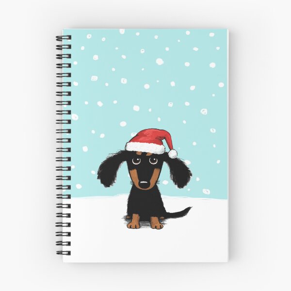 Item preview, Cute Dachshund Christmas | Winter Wiener Dog Santa designed and sold by Jenn Inashvili.