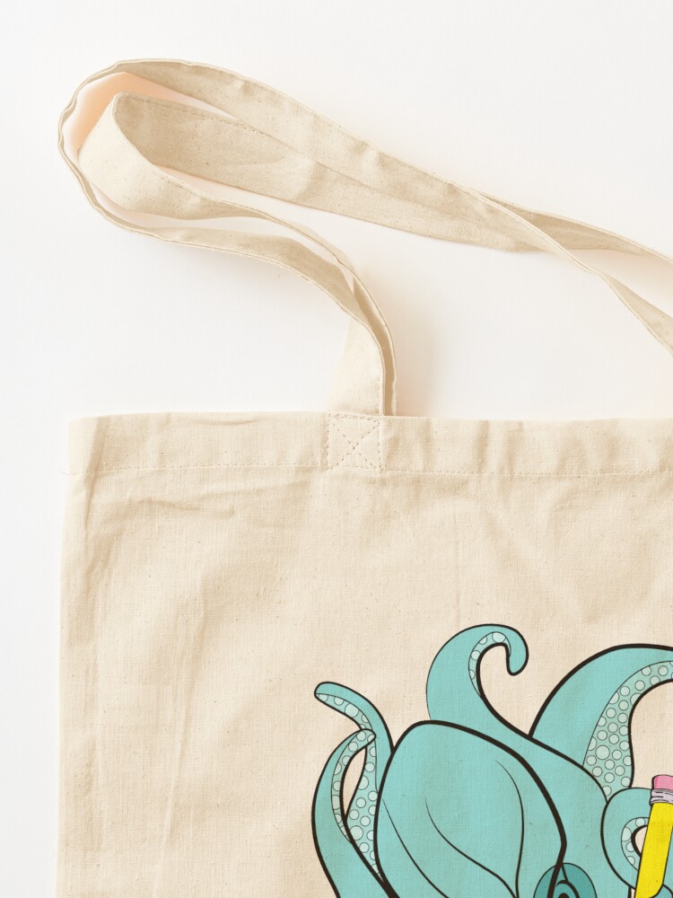 Alternate view of Professor Octopus Tote Bag