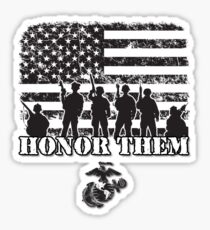 Honor Them-Marines Sticker