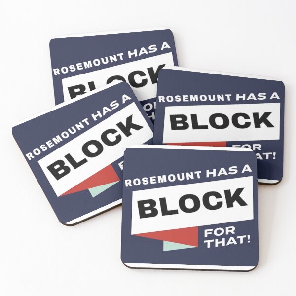Item preview, Rosemount Has a Block For That! designed and sold by BodaciousPine.