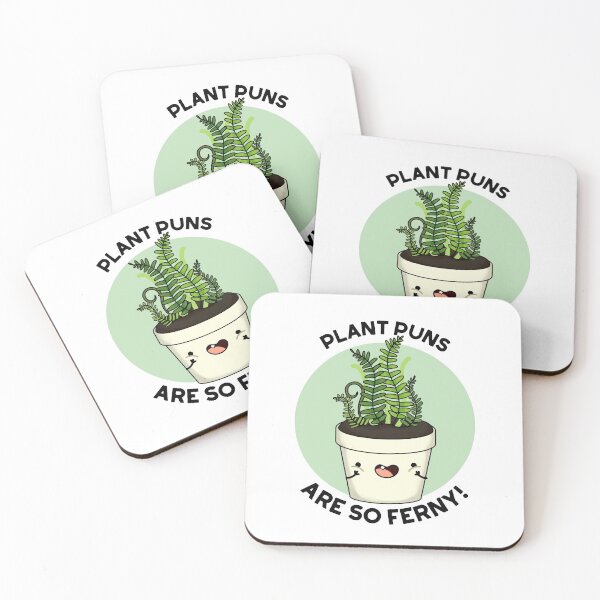 Item preview, Plant Puns Are So Ferny Funny Fern Puns  designed and sold by punnybone.
