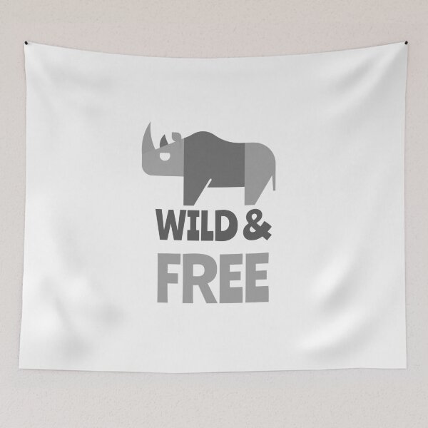 Item preview, rhino wild and free designed and sold by Animalhead.