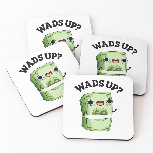 Item preview, Wads Up Funny Money Puns  designed and sold by punnybone.