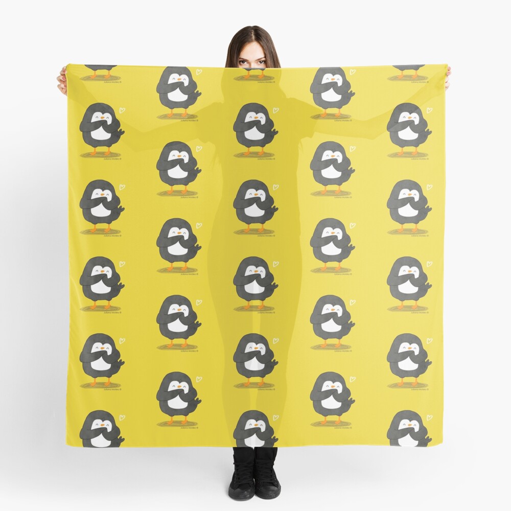 Penguin in Love Scarf