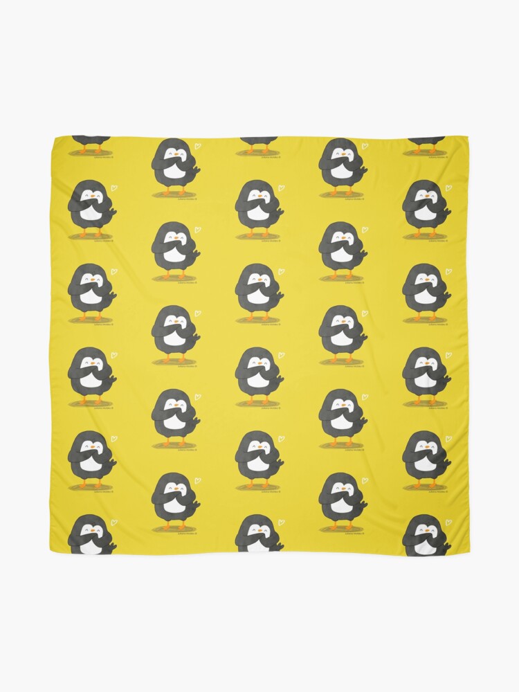 Alternate view of Penguin in Love Scarf