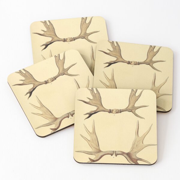 Item preview, Vintage Antlers designed and sold by BlueSpecsStudio.