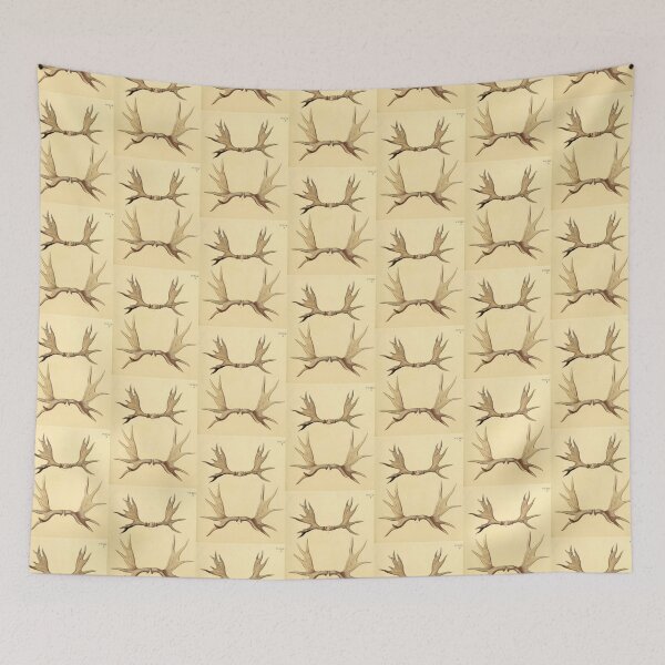 Item preview, Vintage Antlers designed and sold by BlueSpecsStudio.