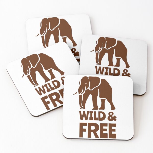 Item preview,  elephant wild and free designed and sold by Animalhead.