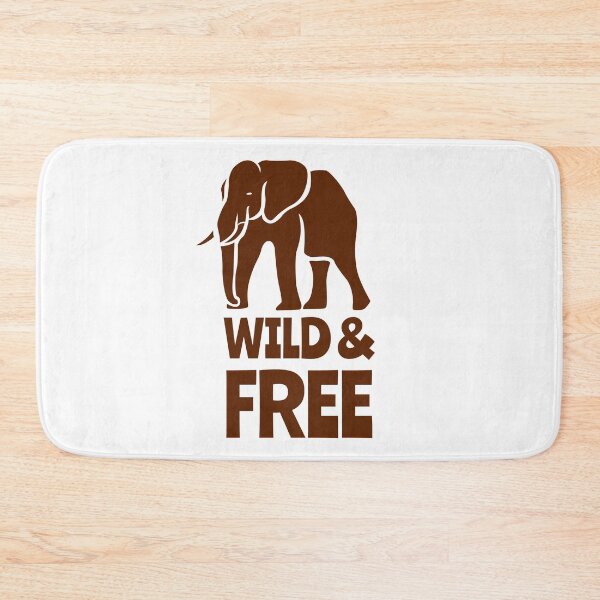 Item preview,  elephant wild and free designed and sold by Animalhead.