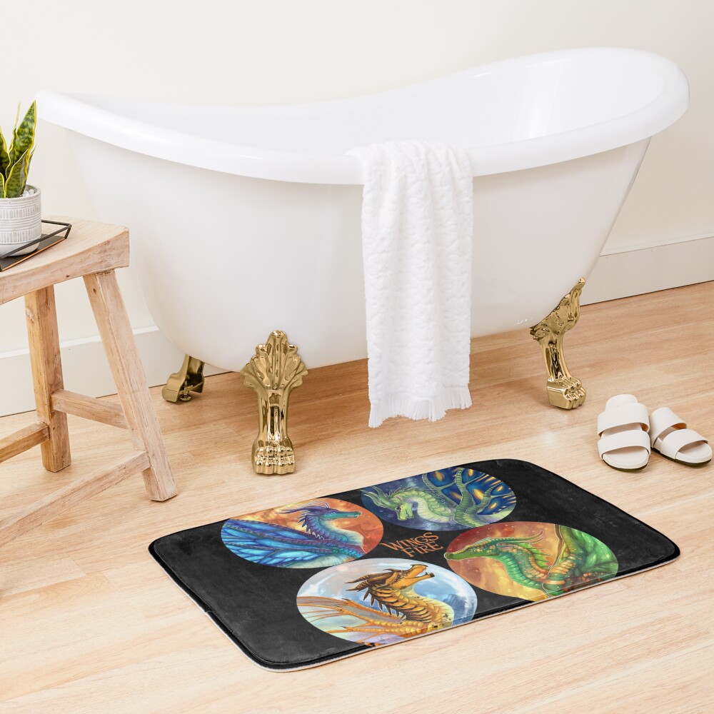 Wings of Fire - Heroes of the Lost Continent Bath Mat