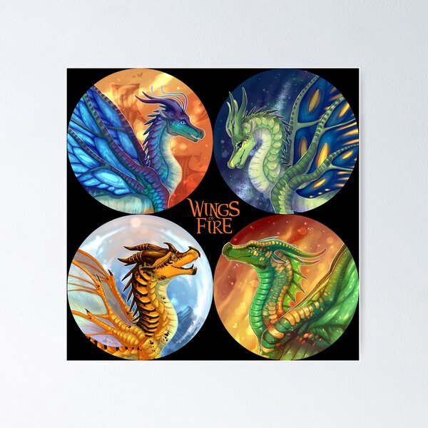 Item preview, Wings of Fire - Heroes of the Lost Continent designed and sold by Biohazardia.