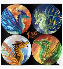Wings of Fire - Heroes of the Lost Continent Poster