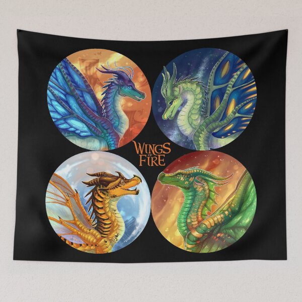 Item preview, Wings of Fire - Heroes of the Lost Continent designed and sold by Biohazardia.