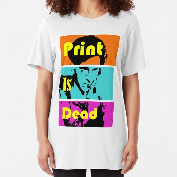Print Is Dead Slim Fit T-Shirt