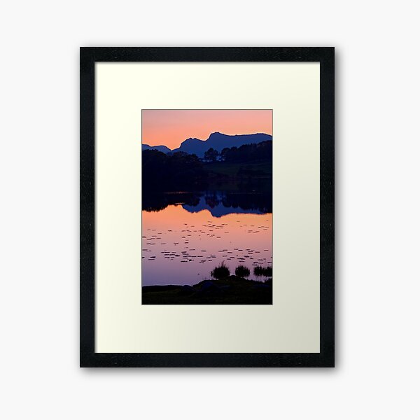 Loughrigg Tarn, The Lake District Framed Art Print
