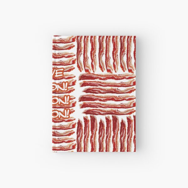 I Love Bacon! Hardcover Journal
