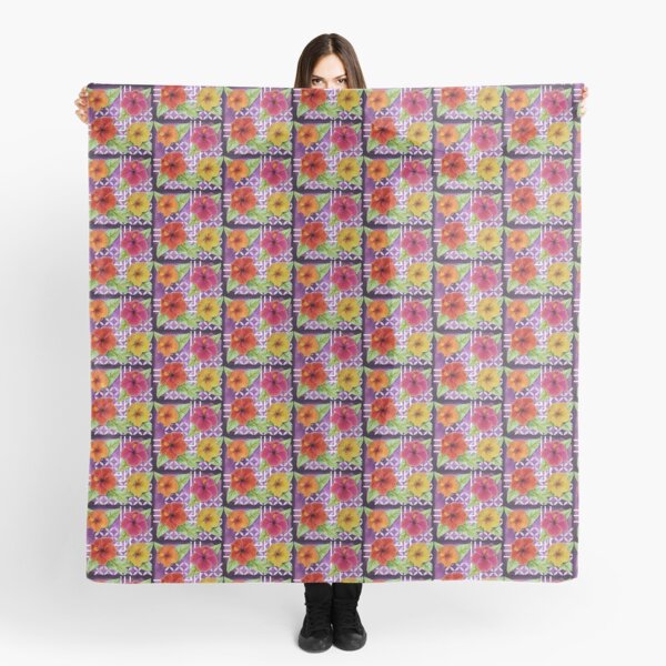 Charlos Hibiscus Scarf