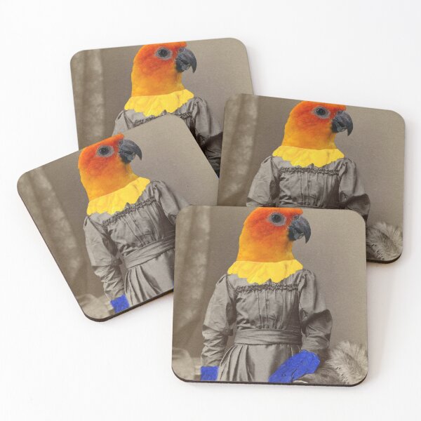 Item preview, Sepia Sun Parrot designed and sold by Loveday Funck.